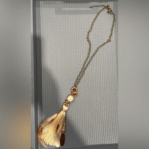 🪶 NWOT Chico’s Tassle Mix Necklace 🪶